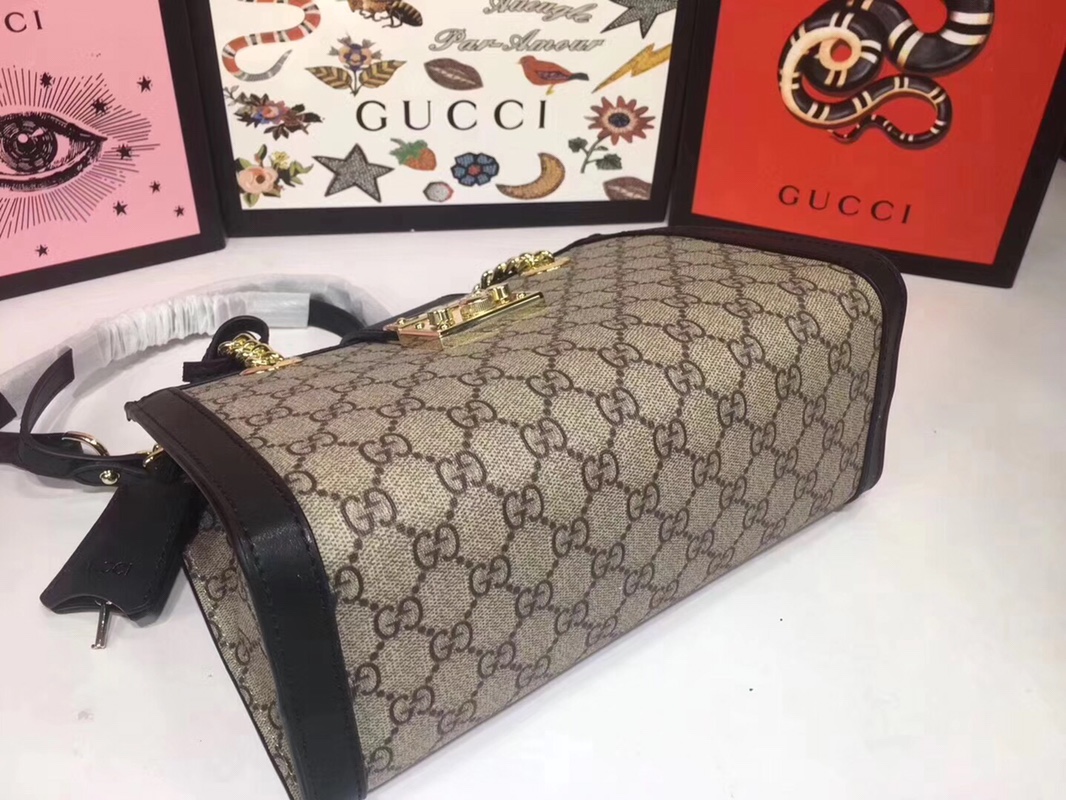Replica Gucci Padlock Small Shoulder Bag 498156 - Image 5