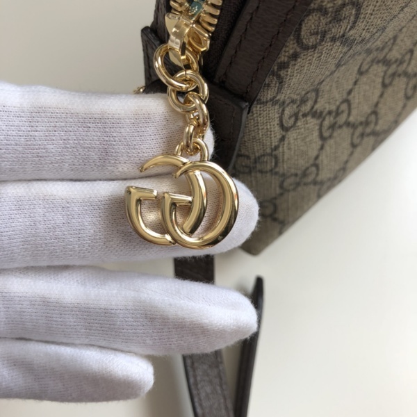 Replica Gucci Ophidia Shoulder Bag Beige - Image 5