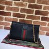 Best Replicas Bags - Gucci Small shoulder bag Black/White Top Quality Louis Vuitton LV Replica Bags On Sales