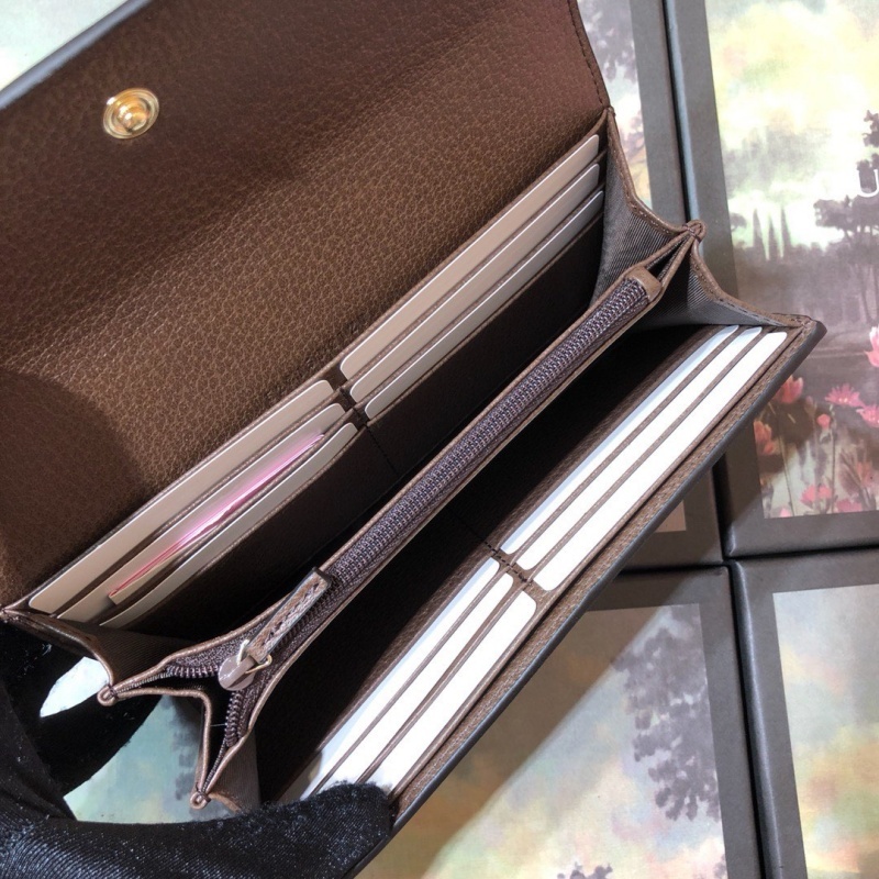 Replica Gucci Aaa-Ophidia Continental Wallet Beige - Image 6