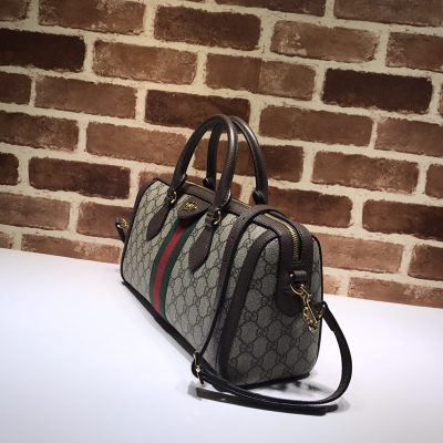 Alternative view of Replica Gucci Ophidia Medium Top Handle Bag Beige