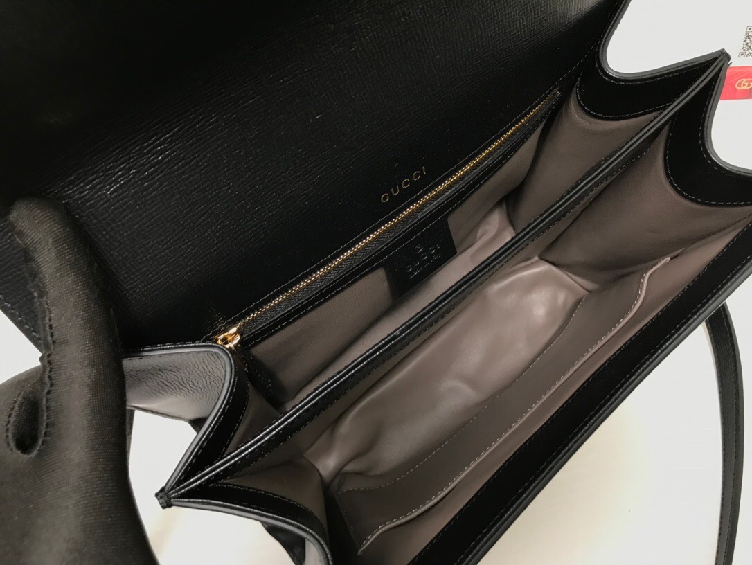 Replica Gucci Sylvie 1969 Small Top Handle Bag - Image 4