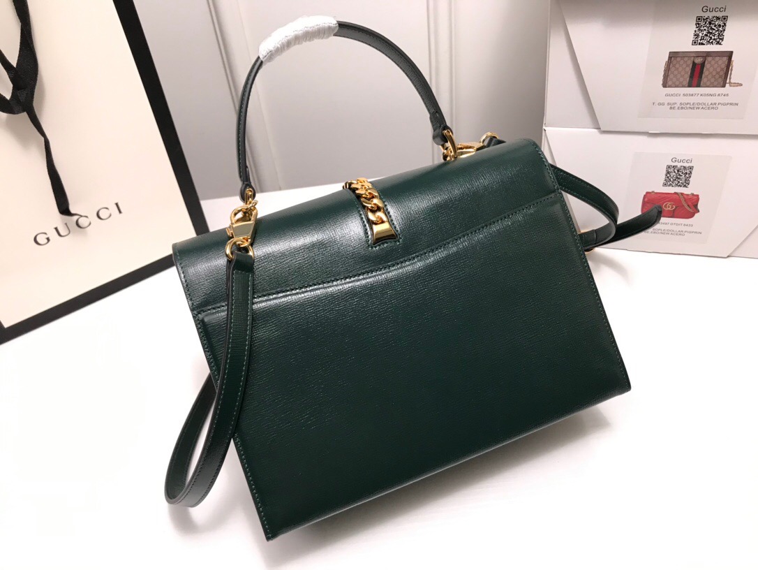 Replica Gucci Sylvie 1969 Small Top Handle Bag - Image 10