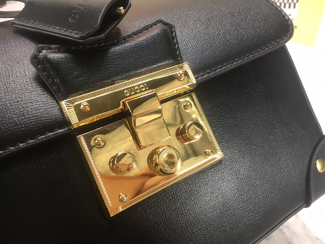 Replica Gucci Padlock Small Bamboo Shoulder Bag 603221 - Image 6