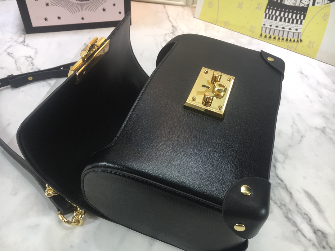 Replica Gucci Padlock Small Bamboo Shoulder Bag 603221 - Image 7