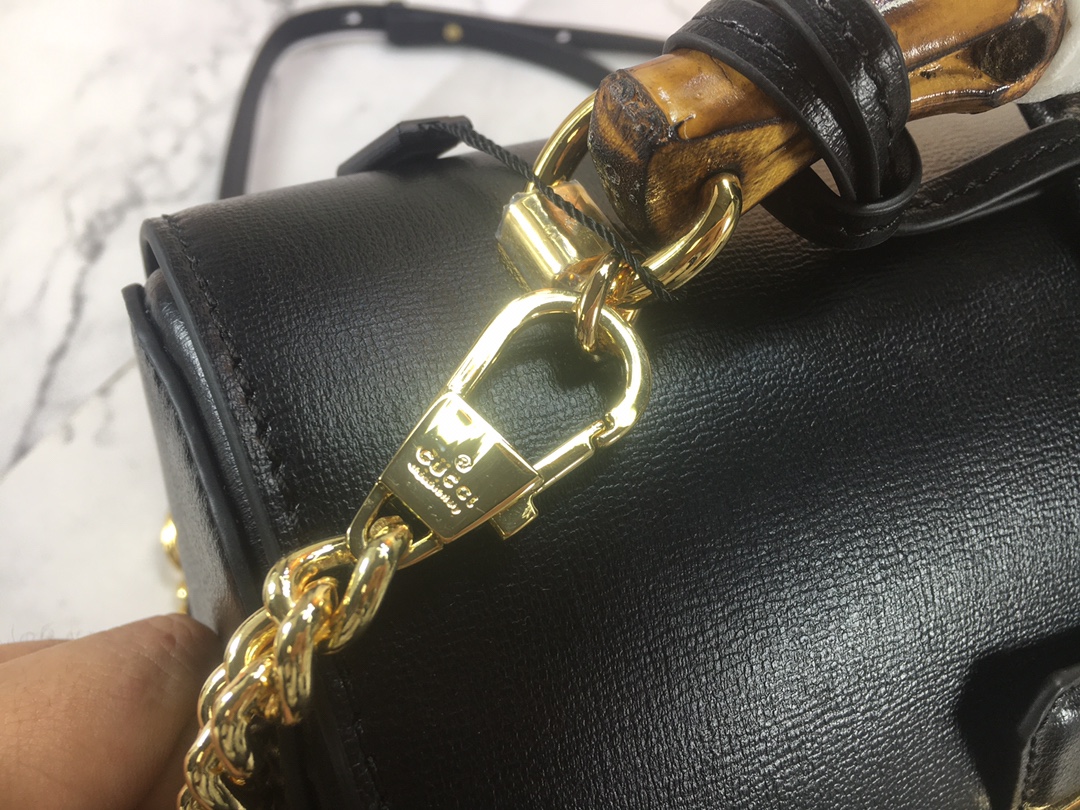 Replica Gucci Padlock Small Bamboo Shoulder Bag 603221 - Image 8