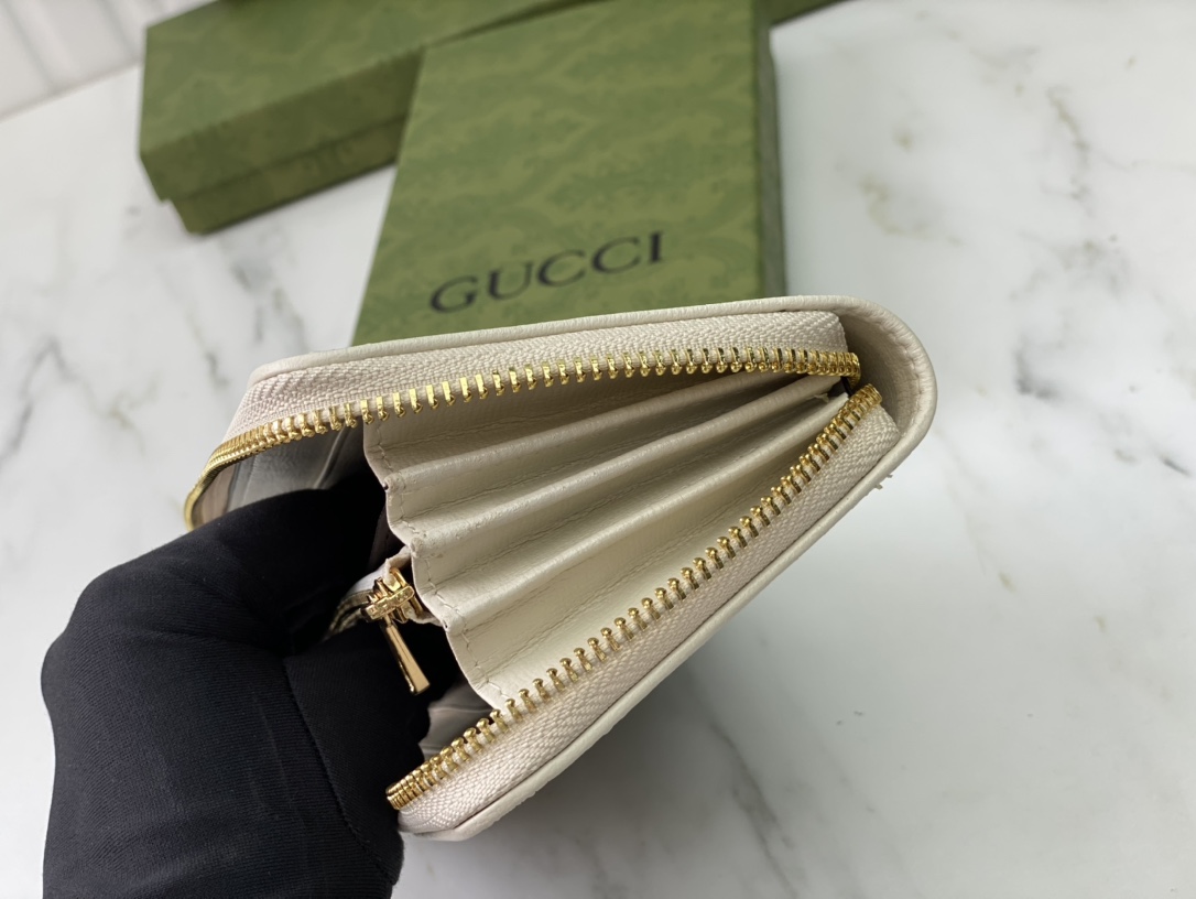 Replica Gucci Horsebit 1955 Zip Around Wallet - Image 11