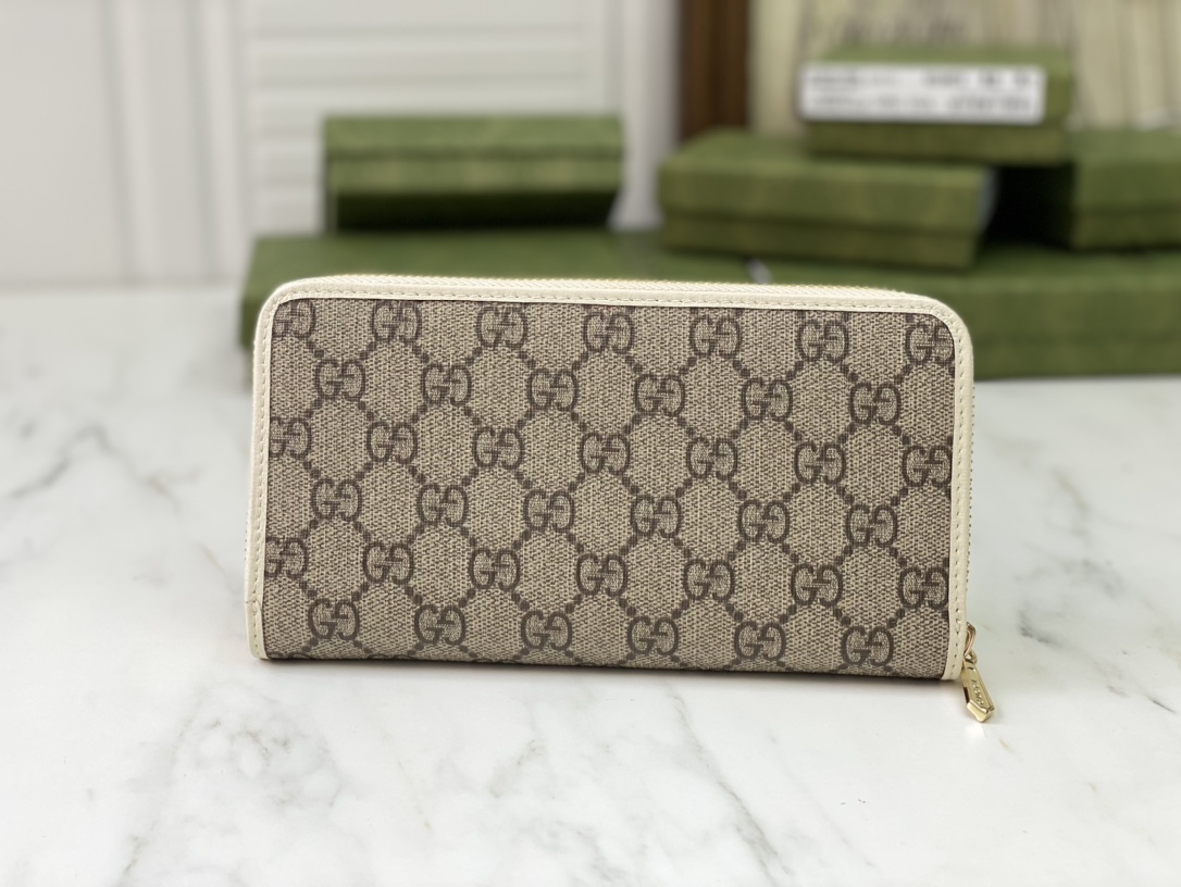 Replica Gucci Horsebit 1955 Zip Around Wallet - Image 8