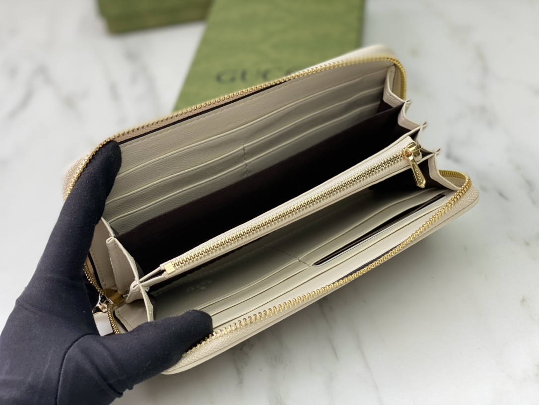 Replica Gucci Horsebit 1955 Zip Around Wallet - Image 10