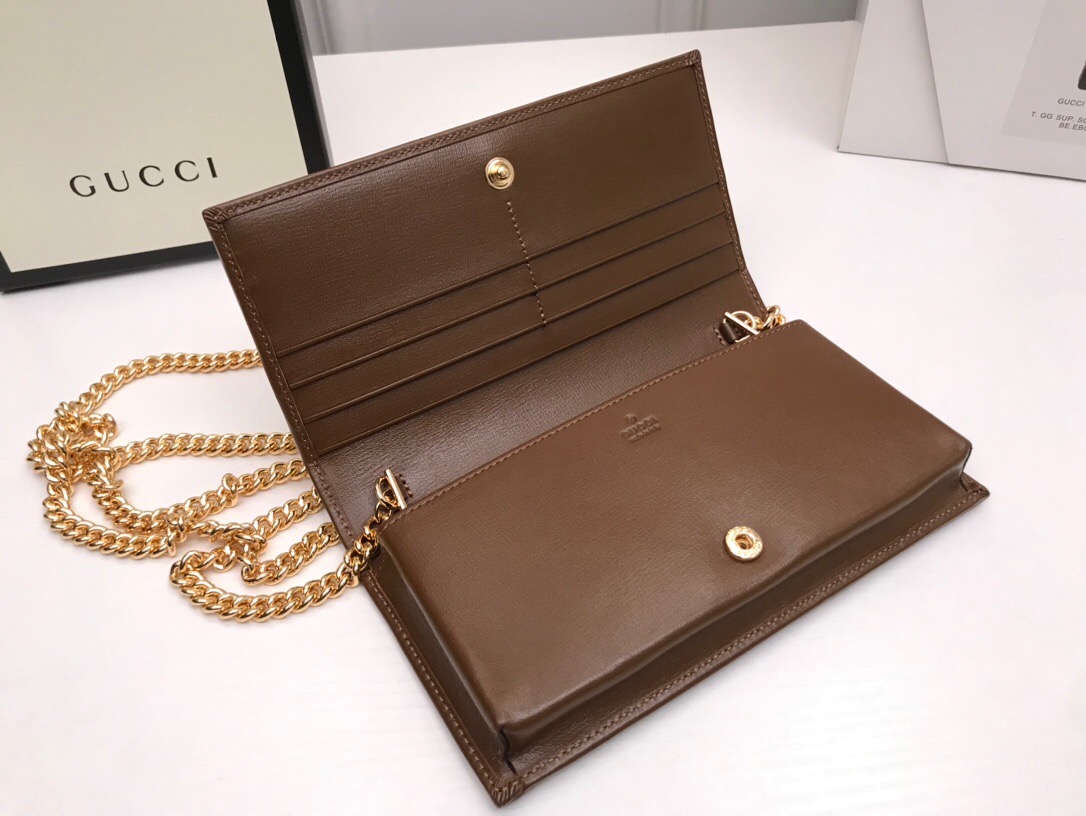 Replica Gucci Horsebit 1955 Wallet With Chain - Image 3