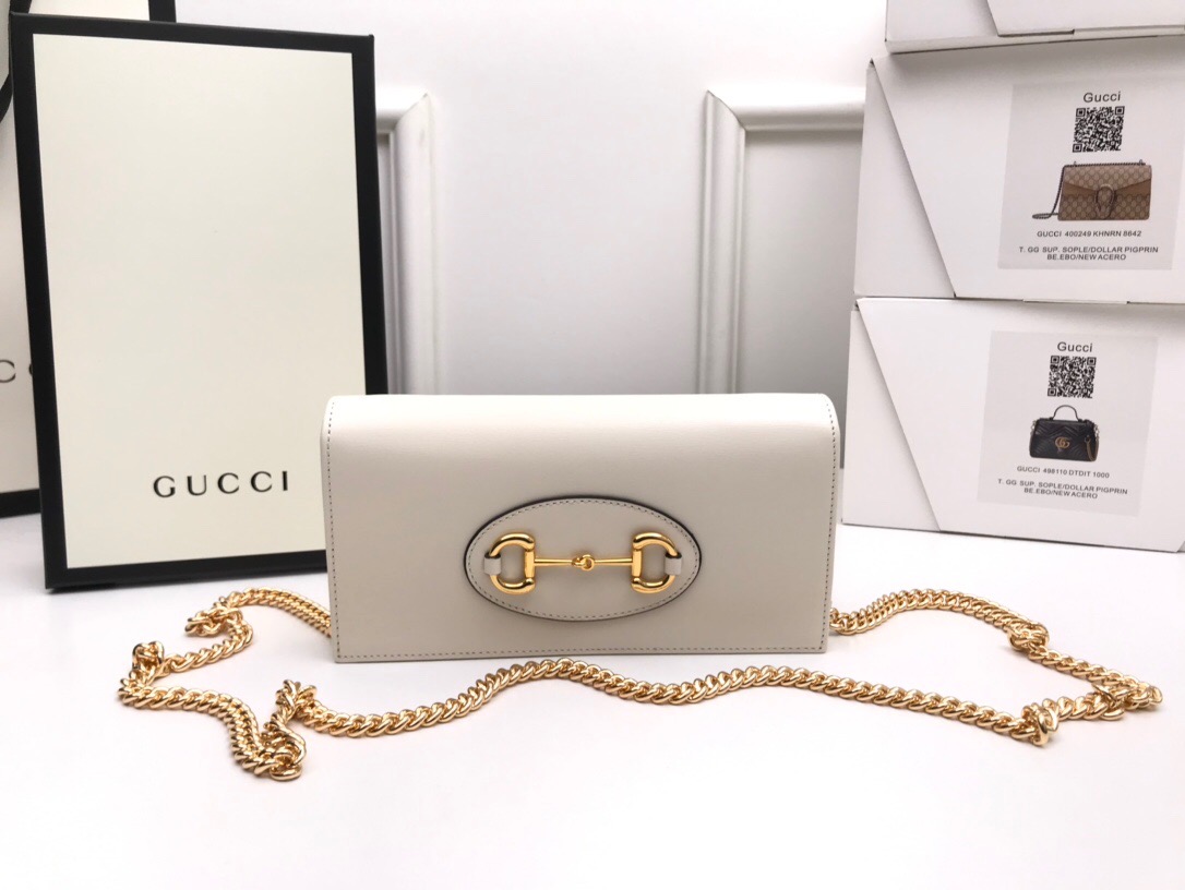 Replica Gucci Horsebit 1955 Wallet With Chain - Image 7