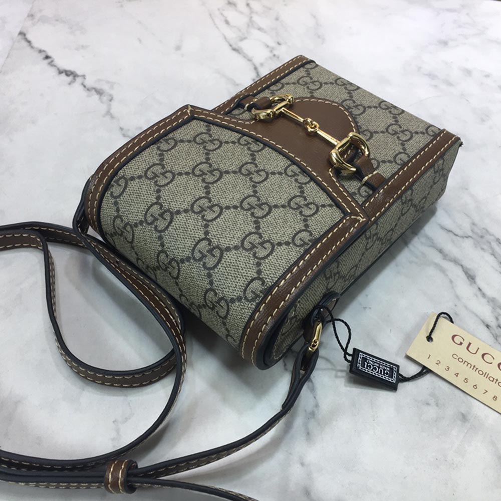Replica Gucci Horsebit 1955 Mini Bag 625615 - Image 6