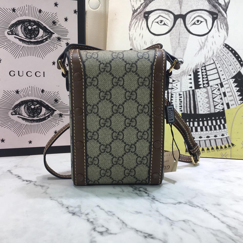 Replica Gucci Horsebit 1955 Mini Bag 625615 - Image 7