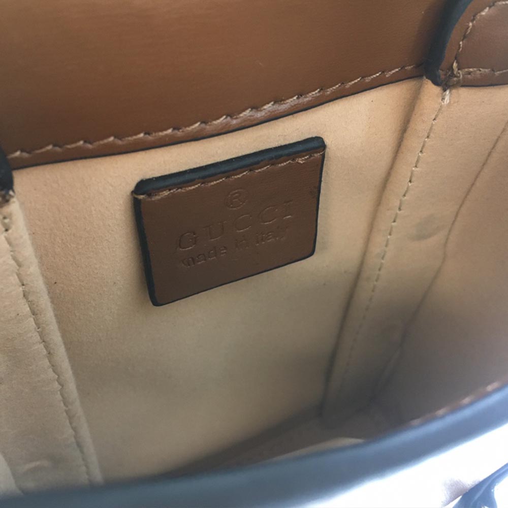 Replica Gucci Horsebit 1955 Mini Bag 625615 Blk/Red/Brown - Image 10
