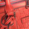 Best Replicas Bags - Gucci AAA-Double G embossed duffle bag 625768 BLACK/RED Top Quality Louis Vuitton LV Replica Bags On Sales