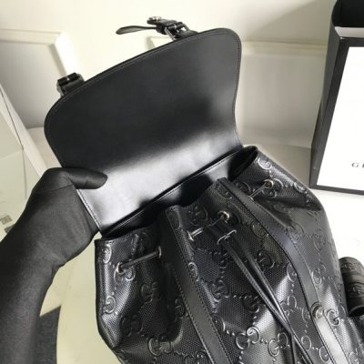 Alternative view of Replica Gucci Aaa-Embossed Backpack