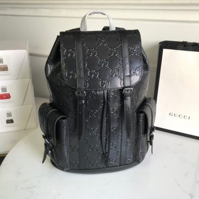 Replica Gucci Aaa-Embossed Backpack
