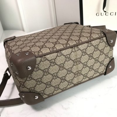 Alternative view of Replica Gucci Shoulder Bag With Leather Details