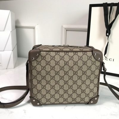 Replica Gucci Shoulder Bag With Leather Details