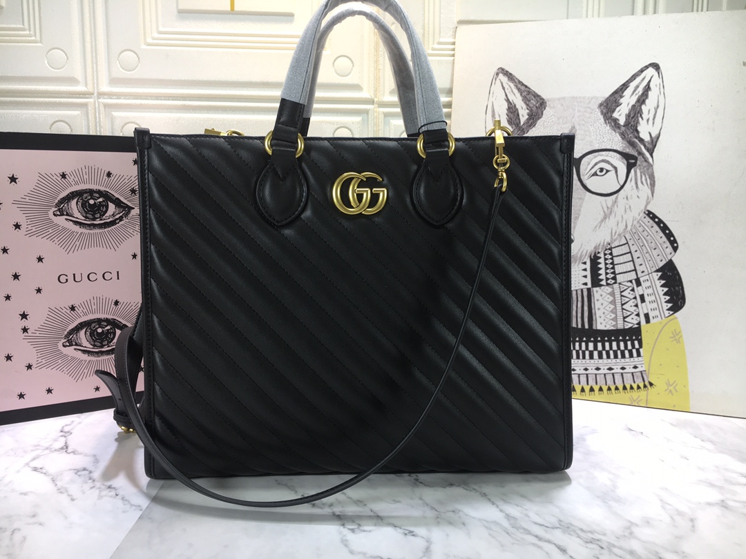 Replica Gucci Aaa-Marmont Medium Tote Bag