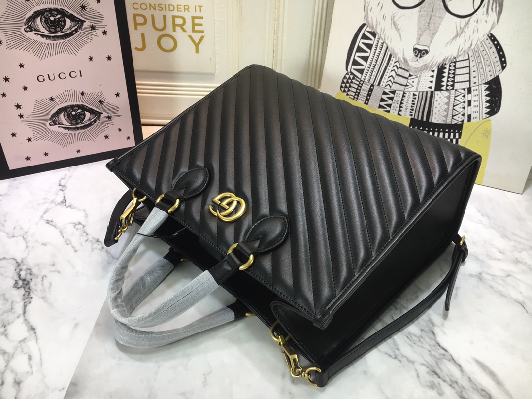 Replica Gucci Aaa-Marmont Medium Tote Bag - Image 3