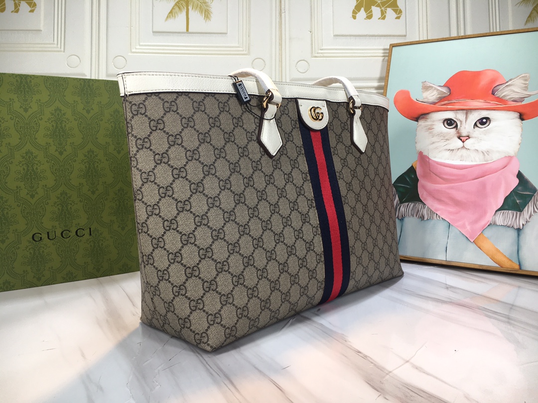 Replica Gucci Ophidia Medium Tote With Web - Image 2