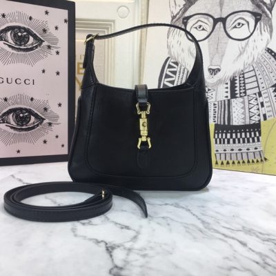 Replica Gucci Jackie 1961 Mini Hobo Bag 637092 Solid