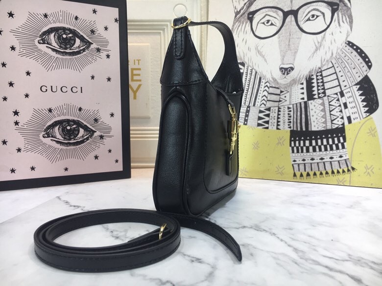 Replica Gucci Jackie 1961 Mini Hobo Bag 637092 Solid - Image 10