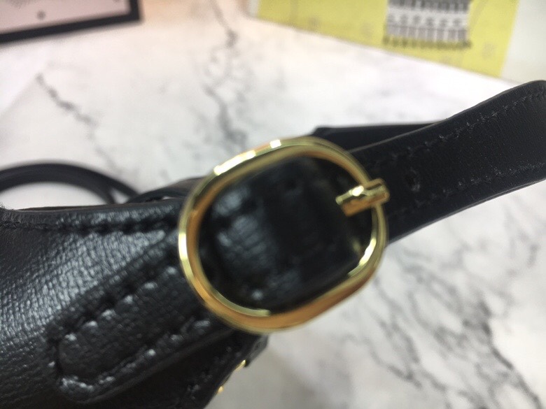 Replica Gucci Jackie 1961 Mini Hobo Bag 637092 Solid - Image 5