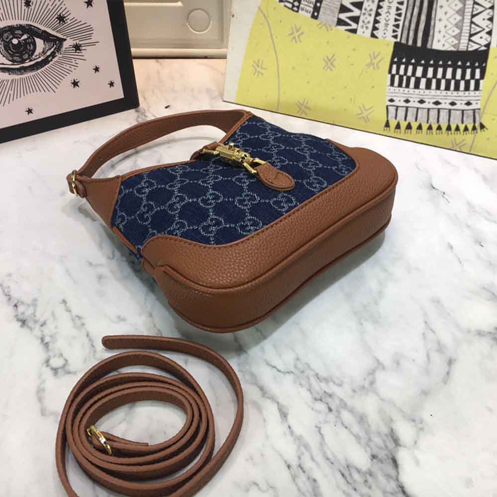 Replica Gucci Jackie 1961 Mini Shoulder Bag 637092 - Image 7
