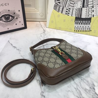 Alternative view of Replica Gucci Jackie 1961 Mini Hobo Bag 637092