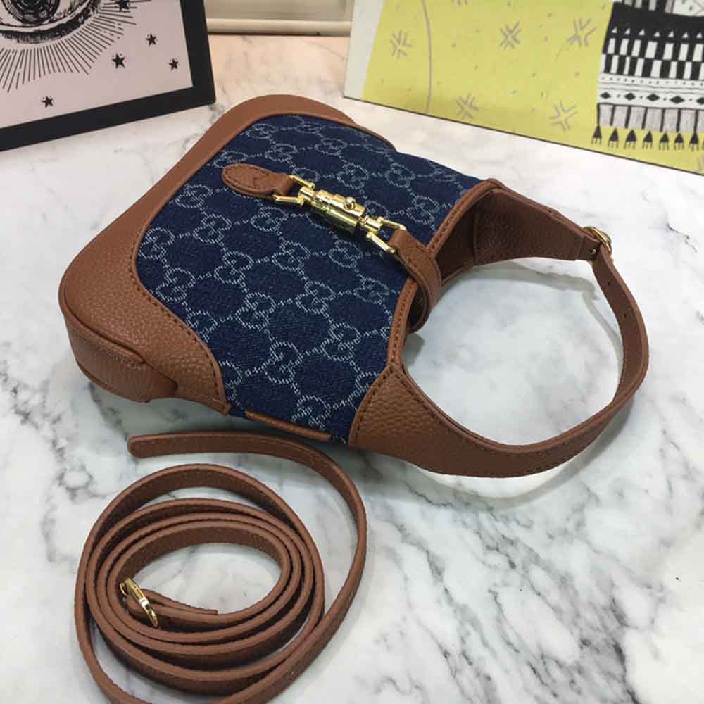 Replica Gucci Jackie 1961 Mini Shoulder Bag 637092 - Image 6