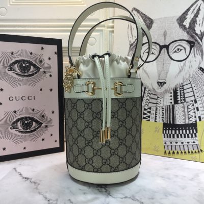 Replica Gucci Horsebit 1955 Small Bucket Bag 637115