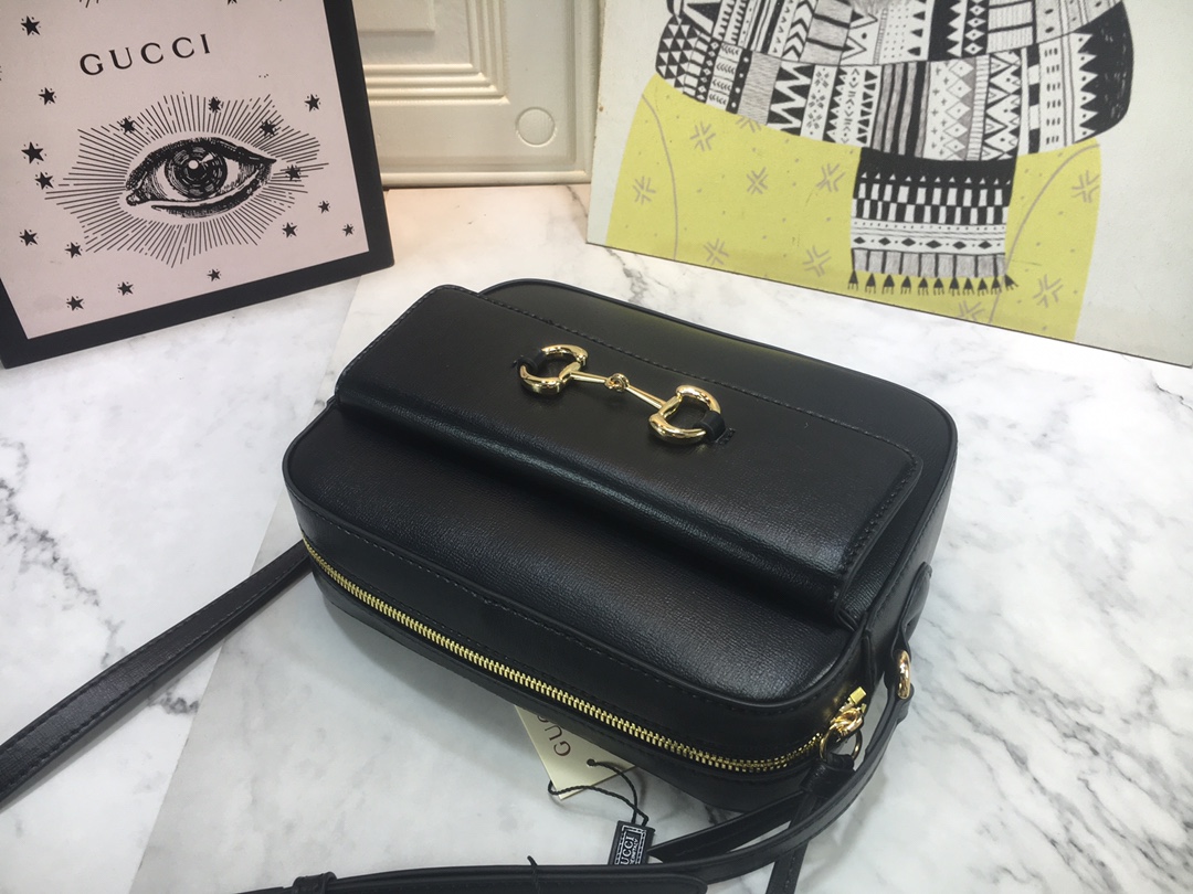 Replica Gucci Horsebit 1955 Small Shoulder Bag- 3 Colors - Image 4