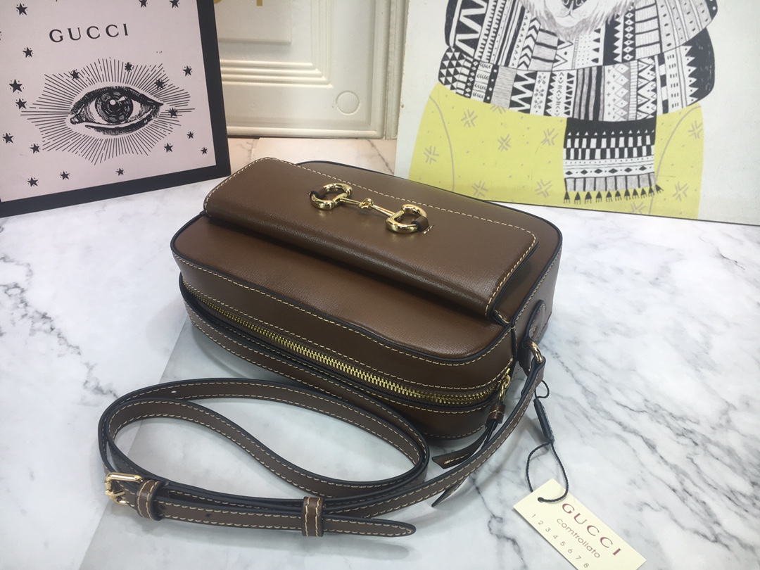 Replica Gucci Horsebit 1955 Small Shoulder Bag- 3 Colors - Image 9