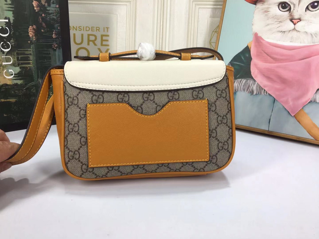 Replica Gucci Padlock Mini Bag Black/White - Image 8