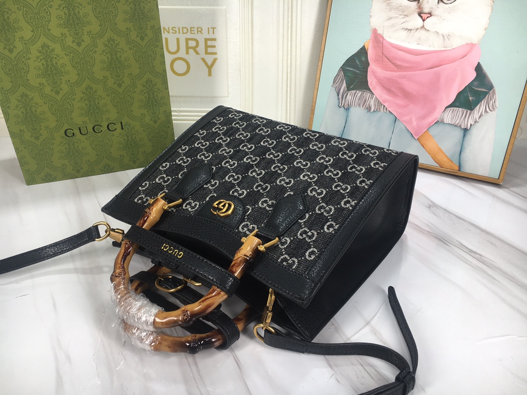 Replica Gucci Diana Jumbo Gg Small Tote Bag 660195 - Image 4