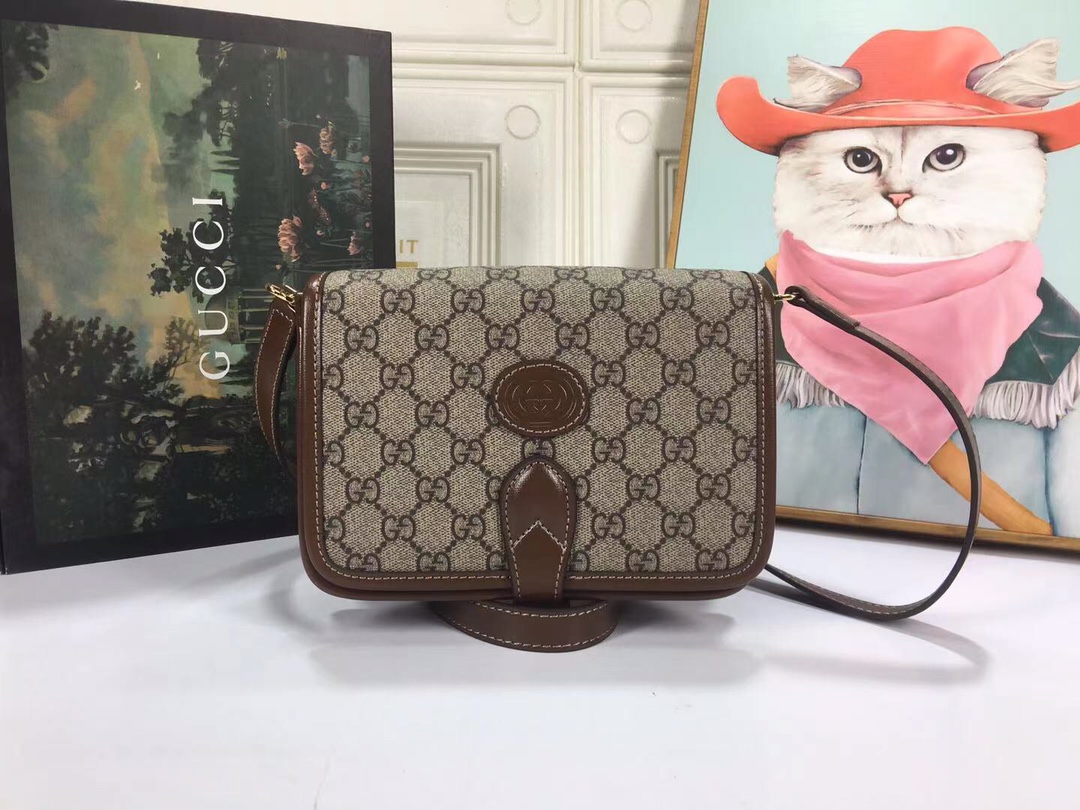 Replica Gucci Mini Shoulder Bag With Interlocking G