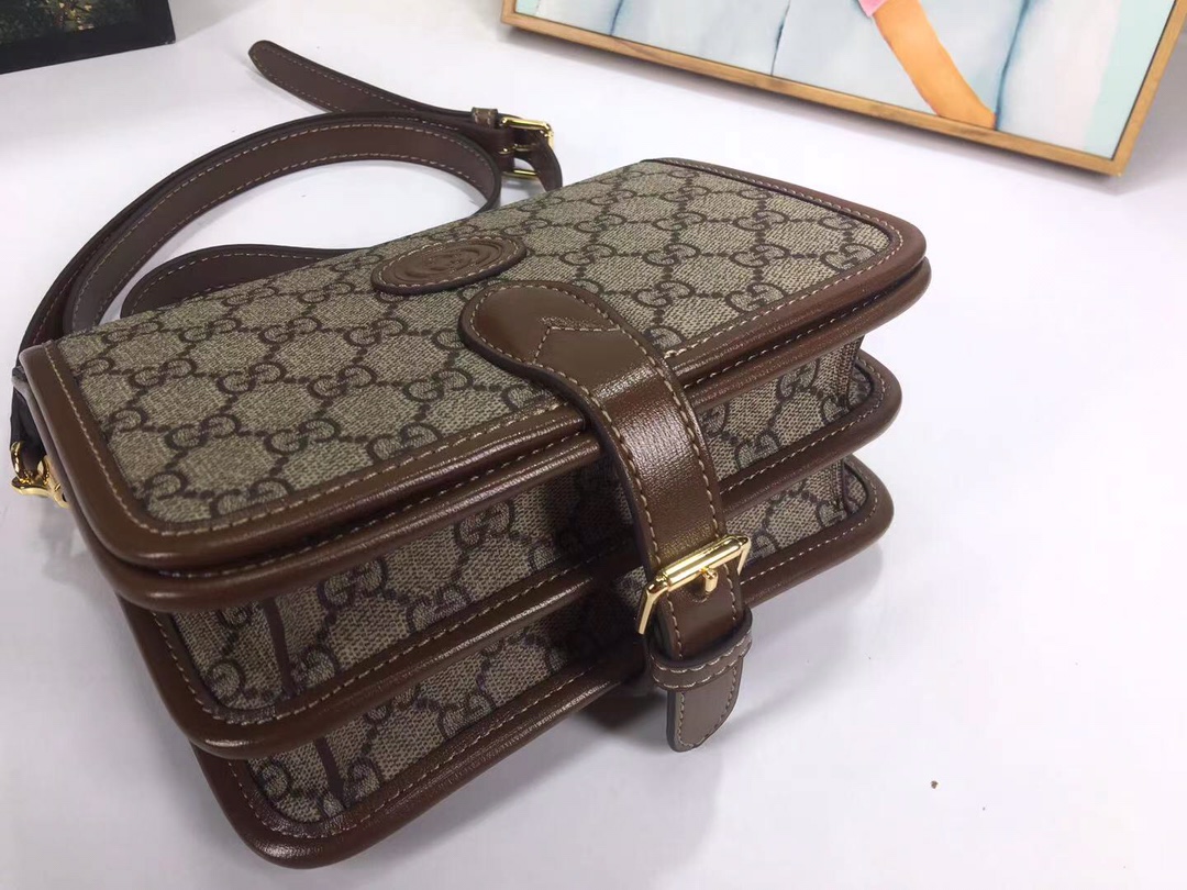 Replica Gucci Mini Shoulder Bag With Interlocking G - Image 6