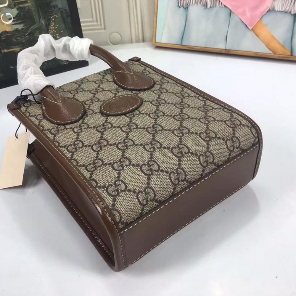 Replica Gucci Mini Tote Bag With Interlocking G 671623 - Image 4