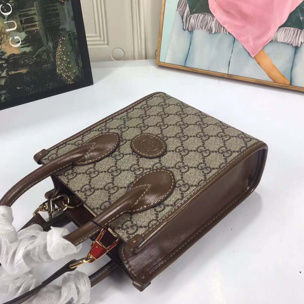 Replica Gucci Mini Tote Bag With Interlocking G 671623 - Image 6