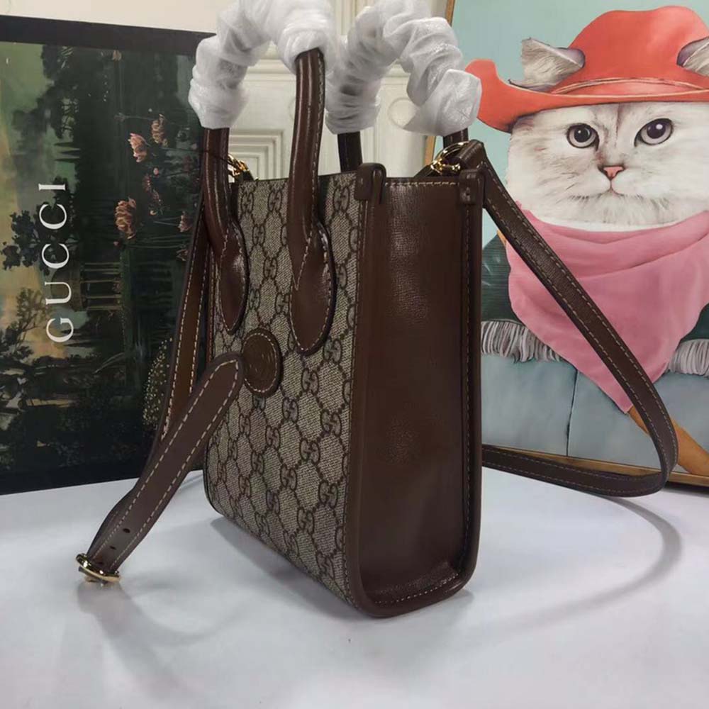 Replica Gucci Mini Tote Bag With Interlocking G 671623 - Image 8