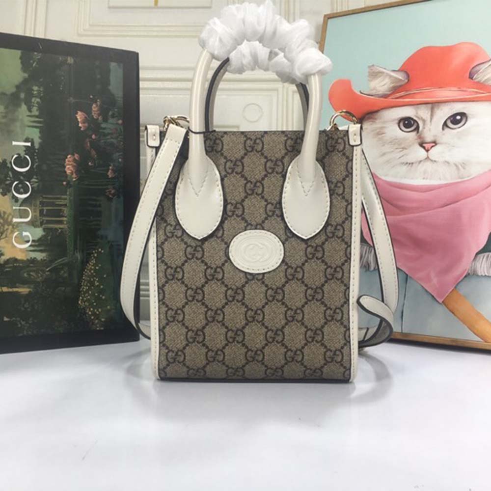 Replica Gucci Mini Tote Bag With Interlocking G 671623 - Image 10