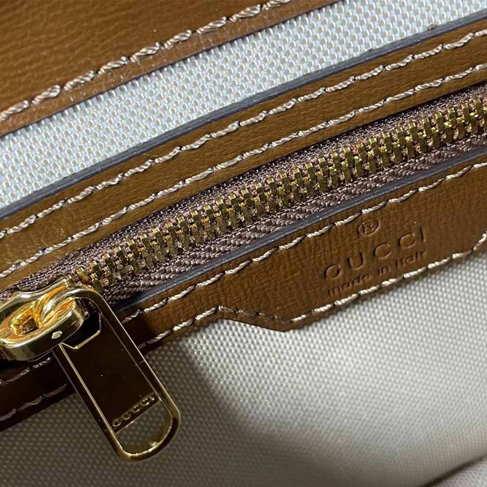 Replica Gucci Messenger Bag With Interlocking G Black/Grey 674164 - Image 14