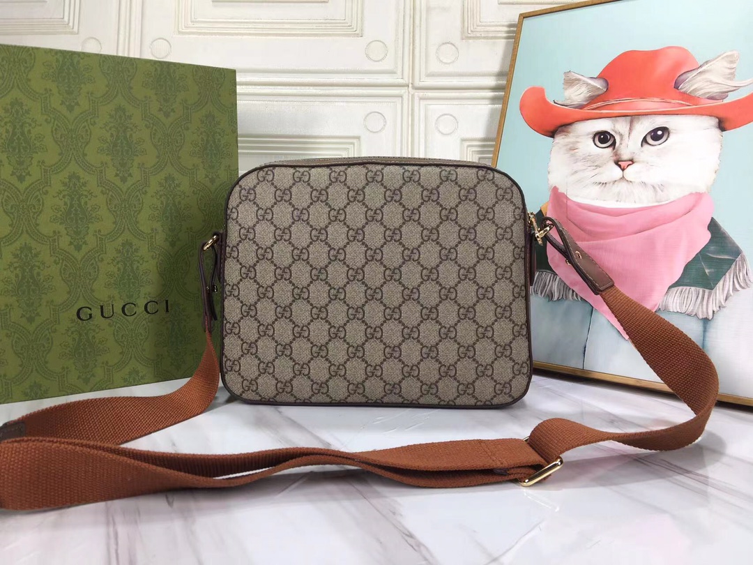 Replica Gucci Messenger Bag With Interlocking G 675891 - Image 4
