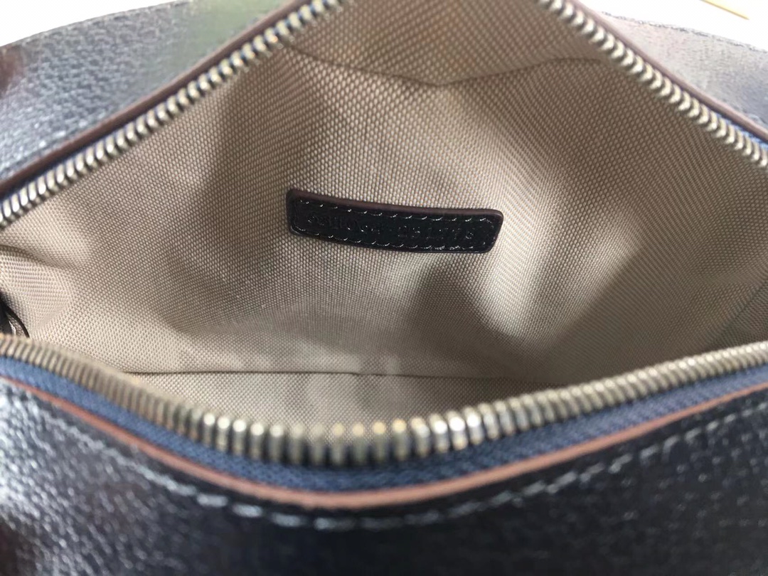 Replica Gucci Ophidia Double G Shoulder Bag- Black/White - Image 6