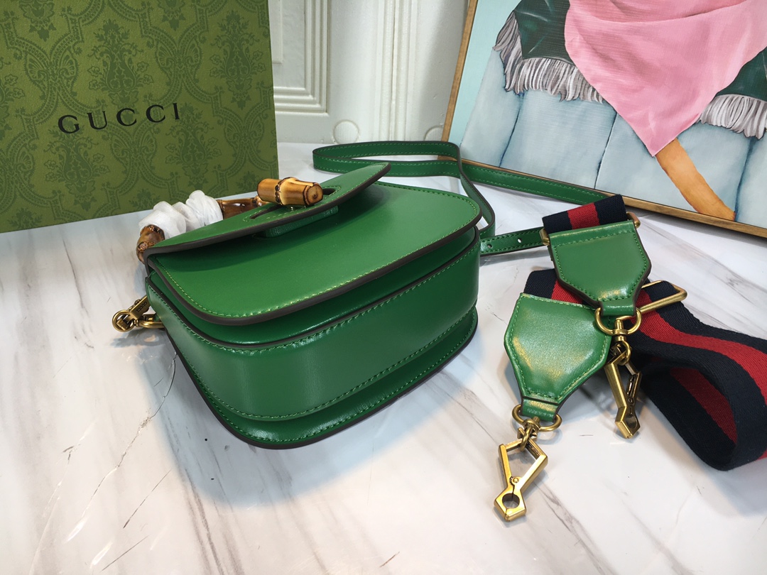 Replica Gucci Double G Bamboo 1947 Mini Top Handle Bag - Image 20
