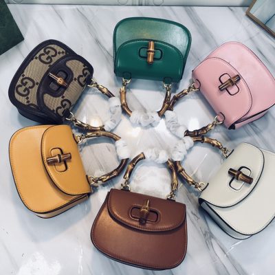 Replica Gucci Double G Bamboo 1947 Mini Top Handle Bag