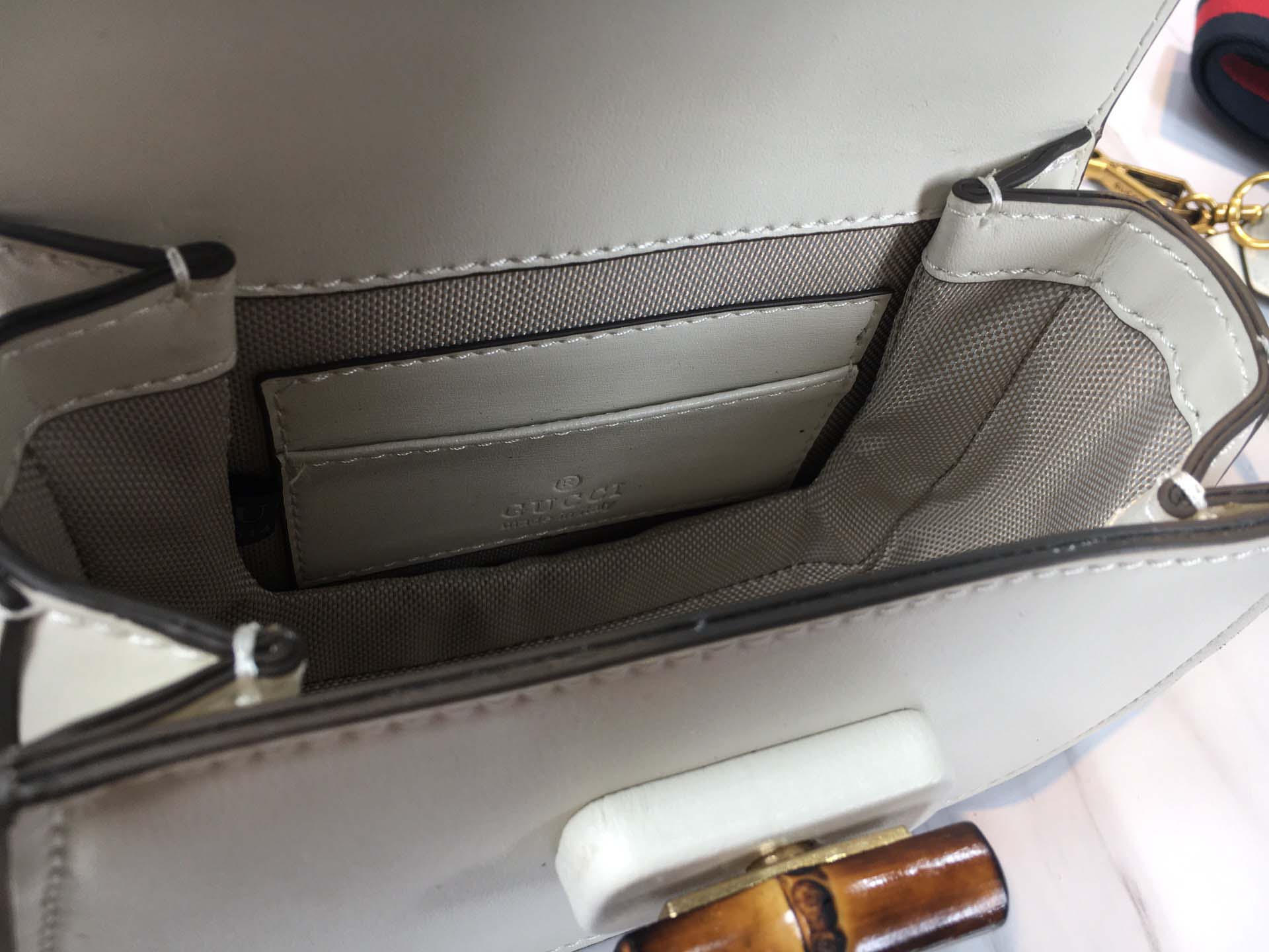 Replica Gucci Double G Bamboo 1947 Mini Top Handle Bag - Image 6