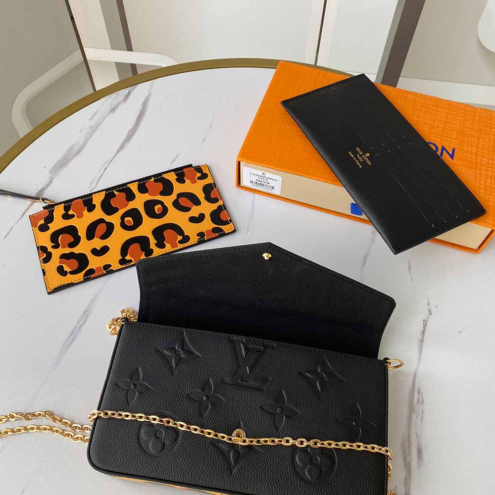 Replica Louis Vuitton Aaa-Leopard Felicie Pochette M64065 - Image 8